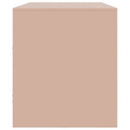 Berkfield Tv Cabinet Pink 99X39X44 Cm Steel - thumbnail 8