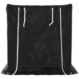 Walplus Vidaxl Firewood Rack With Rain Cover 100.5X80.5X110.5 Cm Galvanised Steel - thumbnail 4