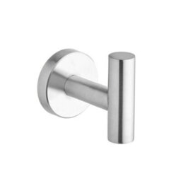 Hardware Solutions Gatsby Bathroom Accessory Set - 4 Piece - Towel Ring/ Robe Hook/ Towel Rail/ Toilet Roll Holder - Brushed Satin Nickel - thumbnail 3