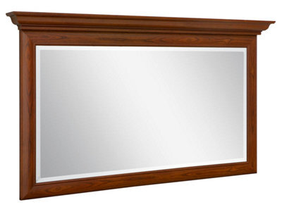 Arte Kent Chestnut 155X88Cm Horizontal Wall Mirror - Classic Wide Framed Mirror - image 1