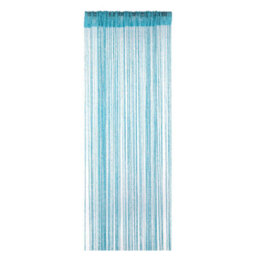 Neel Blue String Curtains Glitter Fringe Panel Fly Screen Doorway Tassel Curatin, 200Cm X 90Cm - Turquoise - thumbnail 3