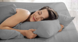 100% Pure Cotton Duvet Cover Bed Set In Grey By Euphoric Bedding - thumbnail 2