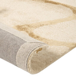Beliani Rug Makola Beige 160 X 230 Cm Viscose - thumbnail 5