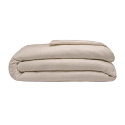 Belledorm Brushed Cotton Duvet Cover Cream (Kingsize) - thumbnail 1