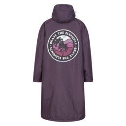 Mountain Warehouse Womens/ladies Tidal Waterproof Changing Robe Purple (M) - thumbnail 2