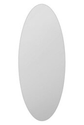 Mirroroutlet The Ovale Frameless Oval Wall Mirror 180Cm X 70Cm - thumbnail 2