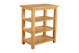 Hallowood Furniture Aston Narrow Shoe Rack, 3-Tiered Side Table - thumbnail 6