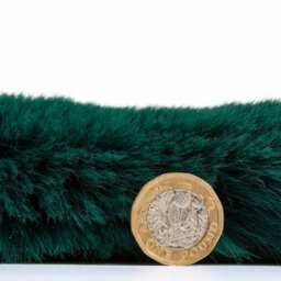 Jewel Green Shaggy Plain Modern Polyester Easy To Clean Rug For Living Room And Bedroom-60Cm X 120Cm - thumbnail 4