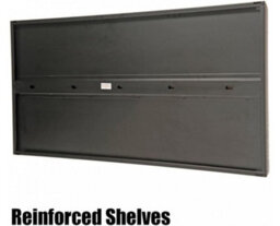 Seville Classics Ultra Hd 2 Door Metal Wall Storage Cabinet With Shelves Uhd20203E - thumbnail 5