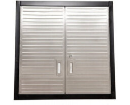 Seville Classics Ultra Hd 2 Door Metal Wall Storage Cabinet With Shelves Uhd20203E - thumbnail 2