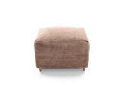 Abakus Direct Jumbo Brown Cord Footstool With Thick Luxury Deep Filled Cushioning - thumbnail 4