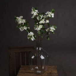 Wyld Haus Set Of 3 Artificial White Spring Mock Orange Flower Stems 920mm - thumbnail 4