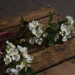 Wyld Haus Set Of 3 Artificial White Spring Mock Orange Flower Stems 920mm - thumbnail 6