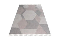 Stratus Interiors Orian Large Living Room Rug - White / Beige / Grey / Cream - Large - thumbnail 3