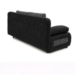 Emma M Corduroy Sofa Bed In Living Room Mdf Frame Has Storage Loose Back Cushions 200X92X77 Cm Green - thumbnail 5