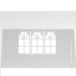 Outsunny 9M X 3M Outdoor Garden Gazebo Wedding Party Tent Canopy Marquee White - thumbnail 8