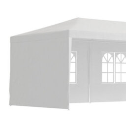 Outsunny 9M X 3M Outdoor Garden Gazebo Wedding Party Tent Canopy Marquee White - thumbnail 9