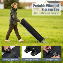 Gainoom 194X194Cm Commercial Gazebo Tent With 4 Sidewalls & Carry Bag For Party Market - thumbnail 9