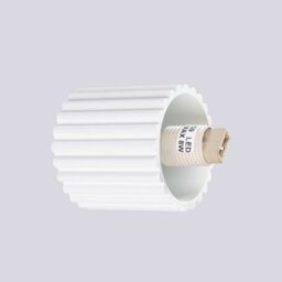 Sollux Lighting Halo Aluminum/glass White 1 Lights Modern Wall Light - thumbnail 5