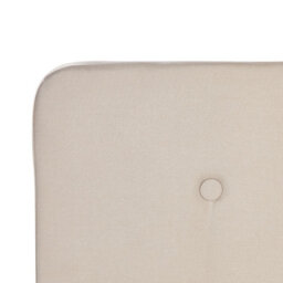 Beliani Bed Faux Linen Rennes 180 X 200 Cm (Eu Super King) Light Beige - thumbnail 7