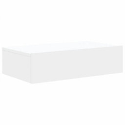 Berkfield Modern Tv Cabinet With Led Lights White 60X35X15.5 Cm - thumbnail 3