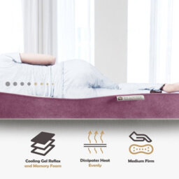 DS Living Reve Ruby Hybrid Gel-Flex Memory Foam Mattress - thumbnail 3