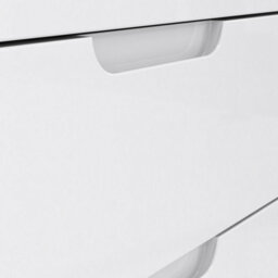 Sienna Chest Of 6 Drawers In White/white High Gloss - thumbnail 8