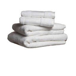 Towel City Printable Border Organic Hand Towel White (One Size) - thumbnail 2