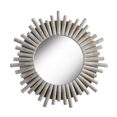 Nielsen Colman Large Sunburst Hanging Round Wall Mirror 75Cm - image 1
