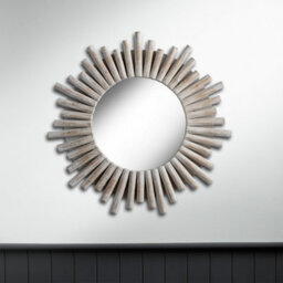 Nielsen Colman Large Sunburst Hanging Round Wall Mirror 75Cm - thumbnail 4