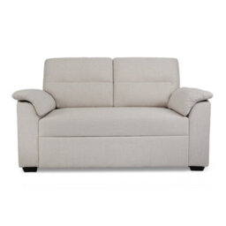 Tivoli  2 Seater Pull Out Sofa Bed In Soft Woven Fabric Oatmeal - thumbnail 5