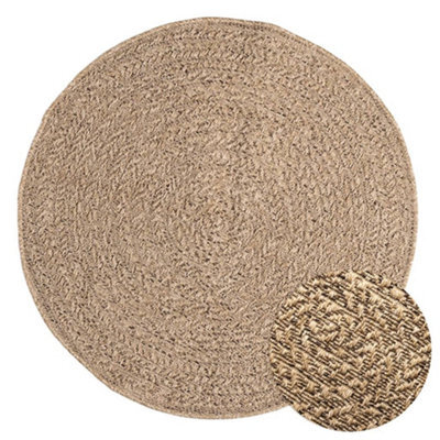 Berkfield Rug Zizur 90 Cm Jute Look Indoor And Outdoor - image 1