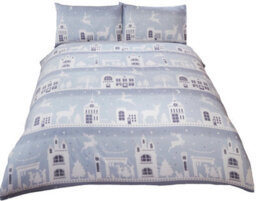 Rapport Home Reindeer Road Duvet Set With Pillowcase - thumbnail 2
