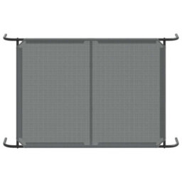 Vidaxl Elevated Dog Bed Grey 130X80X20 Cm Textilene And Steel - thumbnail 6