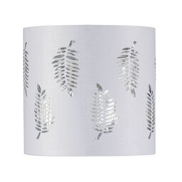 First Choice Lighting Set Of 2 Fern - White Cut Out 15.5Cm Table Lamp Shades - thumbnail 3