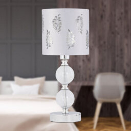 First Choice Lighting Set Of 2 Fern - White Cut Out 15.5Cm Table Lamp Shades - thumbnail 7