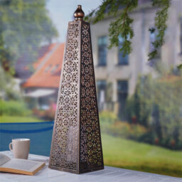 Netagon Luxform Lighting Battery Powered Luxor Style Pyramid Lamp - thumbnail 1