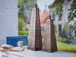Netagon Luxform Lighting Battery Powered Luxor Style Pyramid Lamp - thumbnail 3