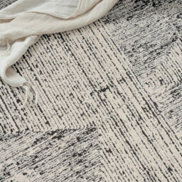 Cream Black Abstract Modern,easy To Clean Rug For Bedroom & Living Room-239Cm X 300Cm - thumbnail 6