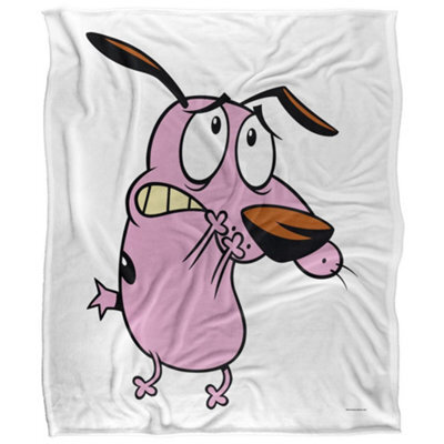 Courage The Cowardly Dog Season 2 Silky Supersoft Blanket Multicoloured (152Cm X 127Cm) - image 1