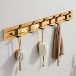 6 Hooks Over The Door Hanger Clothes Coat Jacket Rack Towel Wall Holder Storage - thumbnail 6