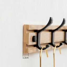 6 Hooks Over The Door Hanger Clothes Coat Jacket Rack Towel Wall Holder Storage - thumbnail 5