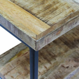 Vidaxl Office Desk Mango Wood 110X50X76 Cm Computer Desk - thumbnail 7