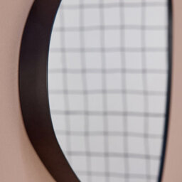 Sweeek - Organic Metal Mirror Harvey Black 64X3X45.5 Cm - thumbnail 3