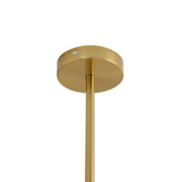Living And Home Gold 6-Head Modern Sputnik Chandelier Pendant Light - thumbnail 5