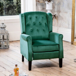 Annapoli Recliner Armchair - Green - thumbnail 4