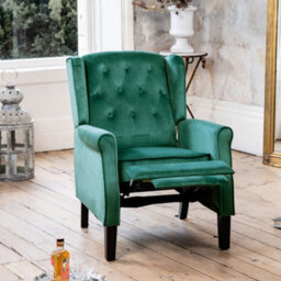Annapoli Recliner Armchair - Green - thumbnail 5