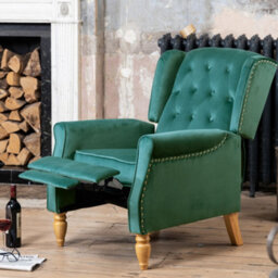 Annapoli Recliner Armchair - Green - thumbnail 2