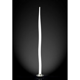 Luminosa Lighting Luminosa Estalacta Floor Lamp 1 Light Gu10 Indoor/outdoor Ip44, Silver/opal White - thumbnail 2