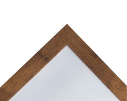 Frames By Post Metro Vintage Wood Frame With Pink Mount For 3 Image Sizes 7 X 5 Inch - thumbnail 3